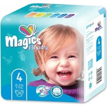 Magics Flexidry 4 maxi 9-14 kg 31 ks