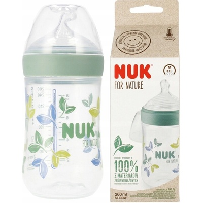Nuk láhev Nature Sense 741757 bílá 260 ml