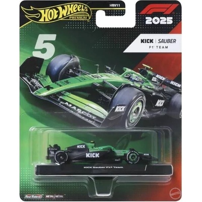 Mattel Hot Wheels: F1 autíčko Gabriel Bortoleto Kick Sauber