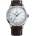 Orient RA-BB0002S - мъжки часовник, автоматичен, 38.4 mm, бял циферблат, кожа, класически