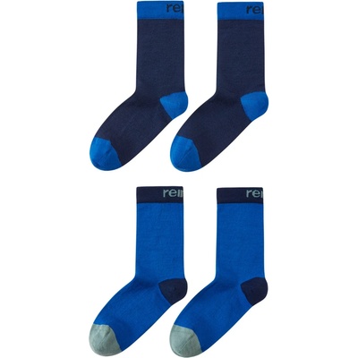 Reima Детски мериносови чорапи Reima Kid's Parit Socks Merino socks - Navy - размер 19-21 (EU) (207-1774-0311)