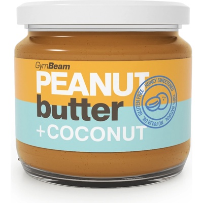 GymBeam Фъстъчено масло с кокос 340 g кокос