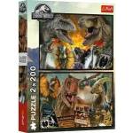 Trefl Puzzle 2x200el prehistoric world pud8