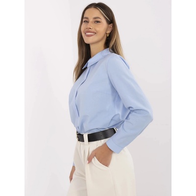 Košeľa -LK-KS-508948.67 modrá svetlo