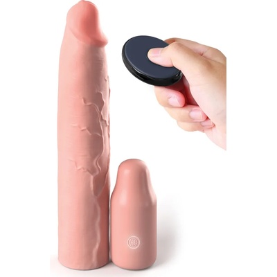 Pipedream Fantasy X-tensions Elite 3" Vibrating Mega X-tension with Remote Light