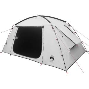 vidaXL Кабинна палатка Бял blackout 400 x 210 x 180 см Полиестер (42028519) Палатка