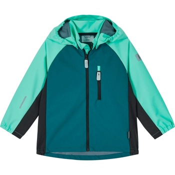 Reima Детско софтшел яке Reima Kid's Temppu Waterproof jacket - Dark Teal - размер 98 (EU) (703-6770-0114)