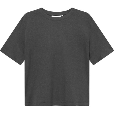 DEDICATED Дамска тениска DEDICATED Women's T-Shirt Vadstena Hemp T-shirt - Forged Iron Grey (916-1384-0413)