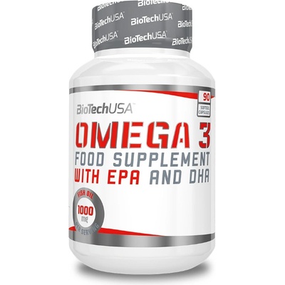 BioTech USA Omega 3 90 kapslí – Zbozi.Blesk.cz