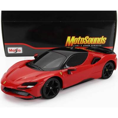 Maisto Ferrari Sf90 Stradale Hybrid 1000hp 2019 Red 1:24