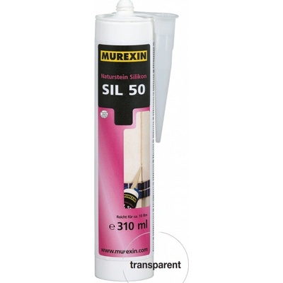 Murexin SIL 50 neutrální silikon 310 g transparentní