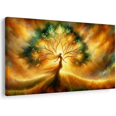Obraz žena a strom života - 60x40