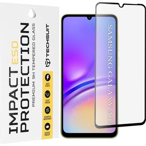 Techsuit Протектор за Samsung Galaxy A05 - Techsuit - ESD стъкло - Черен