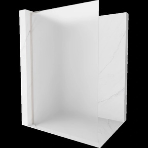 Mexen Kioto L душ панел Walk-in 120 x 200 cm, матиран, четкан никел - 800-120-103-97-30 (800-120-103-97-30)