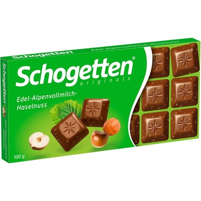 Schogetten Milk Chocolate Hazelnuts 100 g