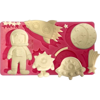 Cesil Silikonová forma Vesmír 5,2 9,5 cm