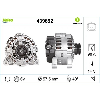 generátor VALEO 439692