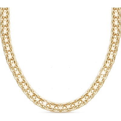 Biju Pozlacený masivní řetízek 14k zlatem 3002045-1