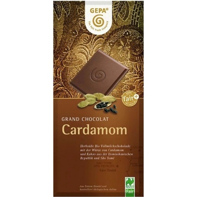 Gepa Bio mléčná s kardamomem, 100 g
