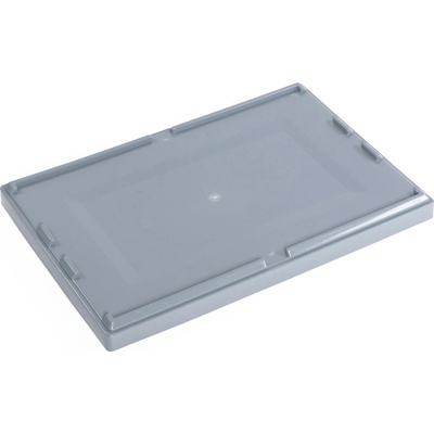 PK Group veko k Euro prepravke 610 x 410 x 45 mm šedá