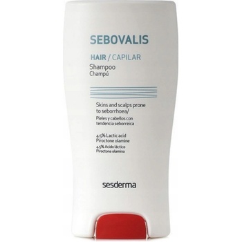 Sesderma Sebovalis upokojujúci šampón proti lupinám 45% Lactid Acid 200 ml