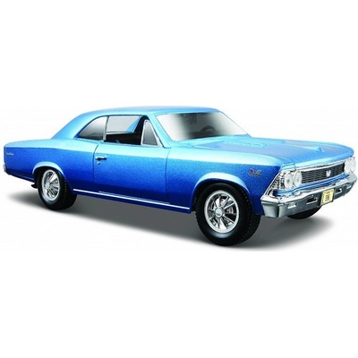 Maisto Chevrolet Chevelle SS 396 1966 Modrý 1:24