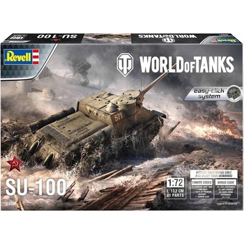 Revell Plastic ModelKit World of Tanks 03507 SU-100 1:72