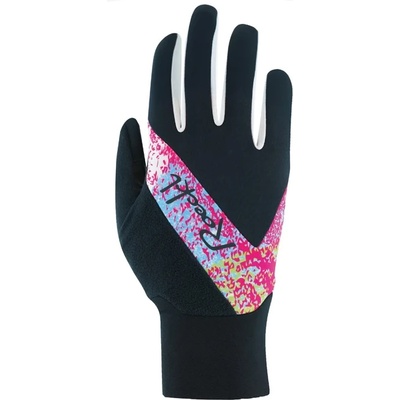 Roeckl Sports Дамски ръкавици Roeckl sports Women's Eulach Gloves - Black / Pink Splash - размер 8 (EU) (202-7799-0215)