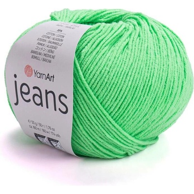Yarn Art příze YarnArt Jeans 60 neon zelená