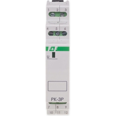 Elektromagnetické relé 8A 3P 230V AC PK-3P-230V F&F
