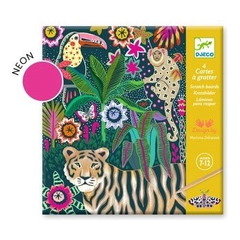 Djeco Vyškrabávacie obrázky Rococo