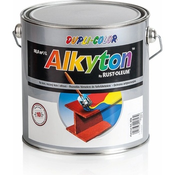 Rust Oleum Alkyton lesklá farba na hrdzu 2v1 250 ml 8001 hnedá okrová