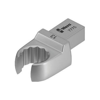 Wera Nástrčný otevřený očkový klíč s upnutím 9x12 mm 078653