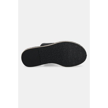 Calvin Klein Кожени чехли Calvin Klein FLATFORM WEDGE SLIDE - HE (HW0HW02374)