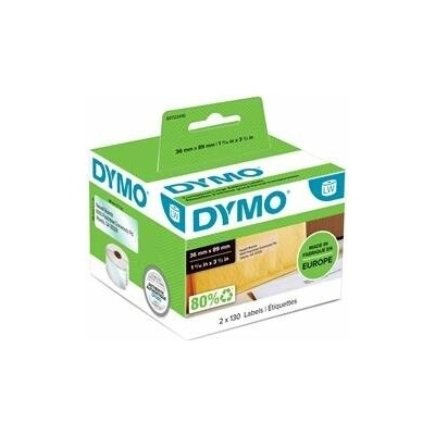 Páska s etiketami ku DYMO EL60 veľká, priehľadné,