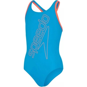 Speedo boomstar logo placement flyback girl pool/siren red 164cm