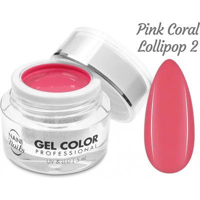 NANI UV/LED gel Professional Pink Coral Lollipop 5 ml