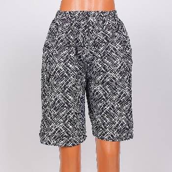 Image 1 of Мъжки бански шорти в черно и бяло