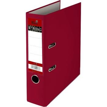 Класьор B2B Strong A4, 7.5 cm мет. кант Бордо (B2B)
