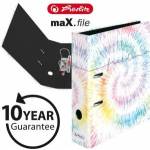 Herlitz Binder A4 8cm New Batik Fearless max file