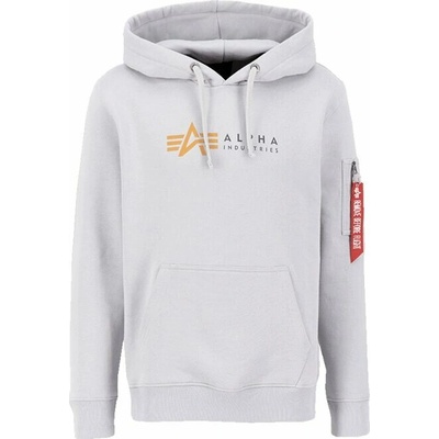Alpha Label Hoody pastel grey