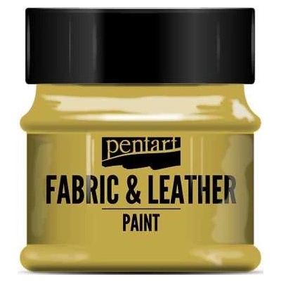 Pentart farba na textil a kožu zlatá 50 ml