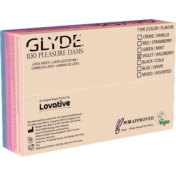 GLYDE Dams Wildberry 100´s