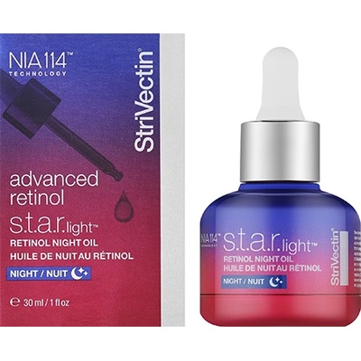StriVectin Advanced Retinol S. T. A. R. Light Retinol Night Oil нощно масло за лице с ретинол унисекс 30 мл