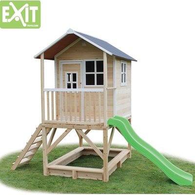 Exit Toys dřevěný domeček Loft 500 přírodní