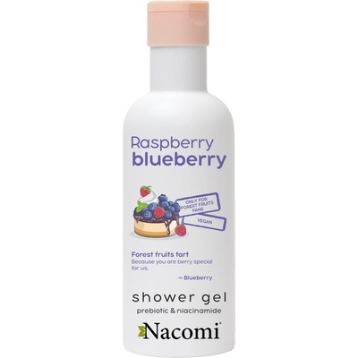 Nacomi Sprchový gél čučoriedka a malina 300 ml