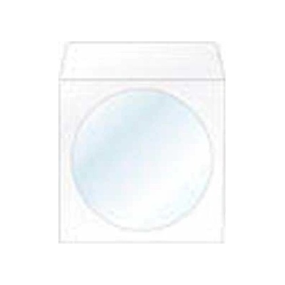 Obálky na CD 125x125 s okienkom 100 ks