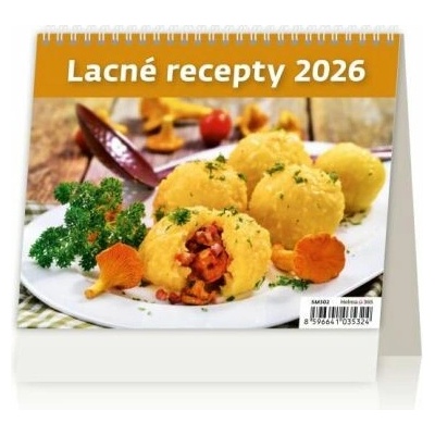 Stolový riadkový 17,1x13,9 cm Lacné recepty 2026