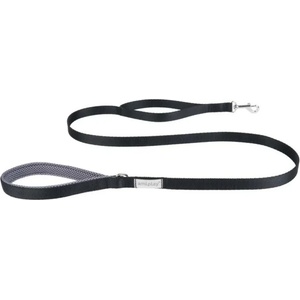 amiplay Lead Samba Large - Модерен повод за кучета с две дръжки за по-добър контрол, 150 см. / 2.5 см. - черен