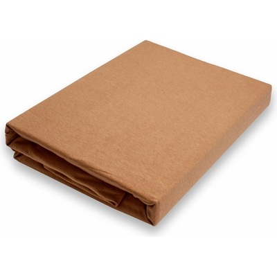 Brotex jersey prostěradlo Exclusive oříškové 90x200